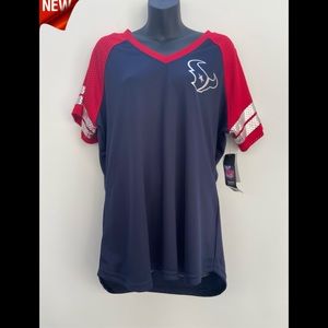 Women's Houston Texans G-III Navy Raglan T-Shirt